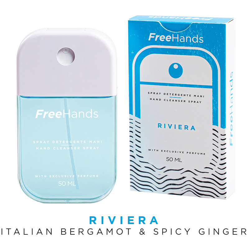 Image of FreeHands Spray Detergente Mani Fragranza Riviera 50ml033