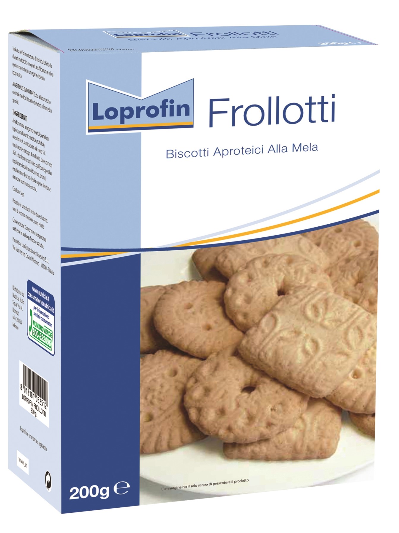 

Frollotti Biscotti Aproteici Loprofin 200g