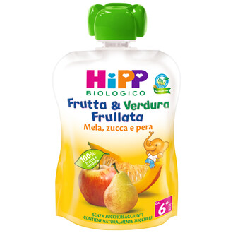 Image of Frutta & Verdura Mela Zucca Pera HiPP Bio 90g