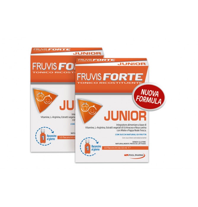 Image of Fruvis Forte Junior POOL PHARMA 10 Flaconcini 10ml033