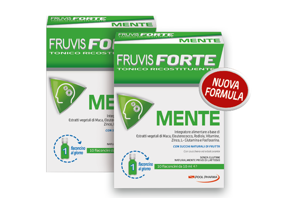 

Fruvis Forte Mente Pool Pharma Nuova Formula 10 Flaconcini 10ml