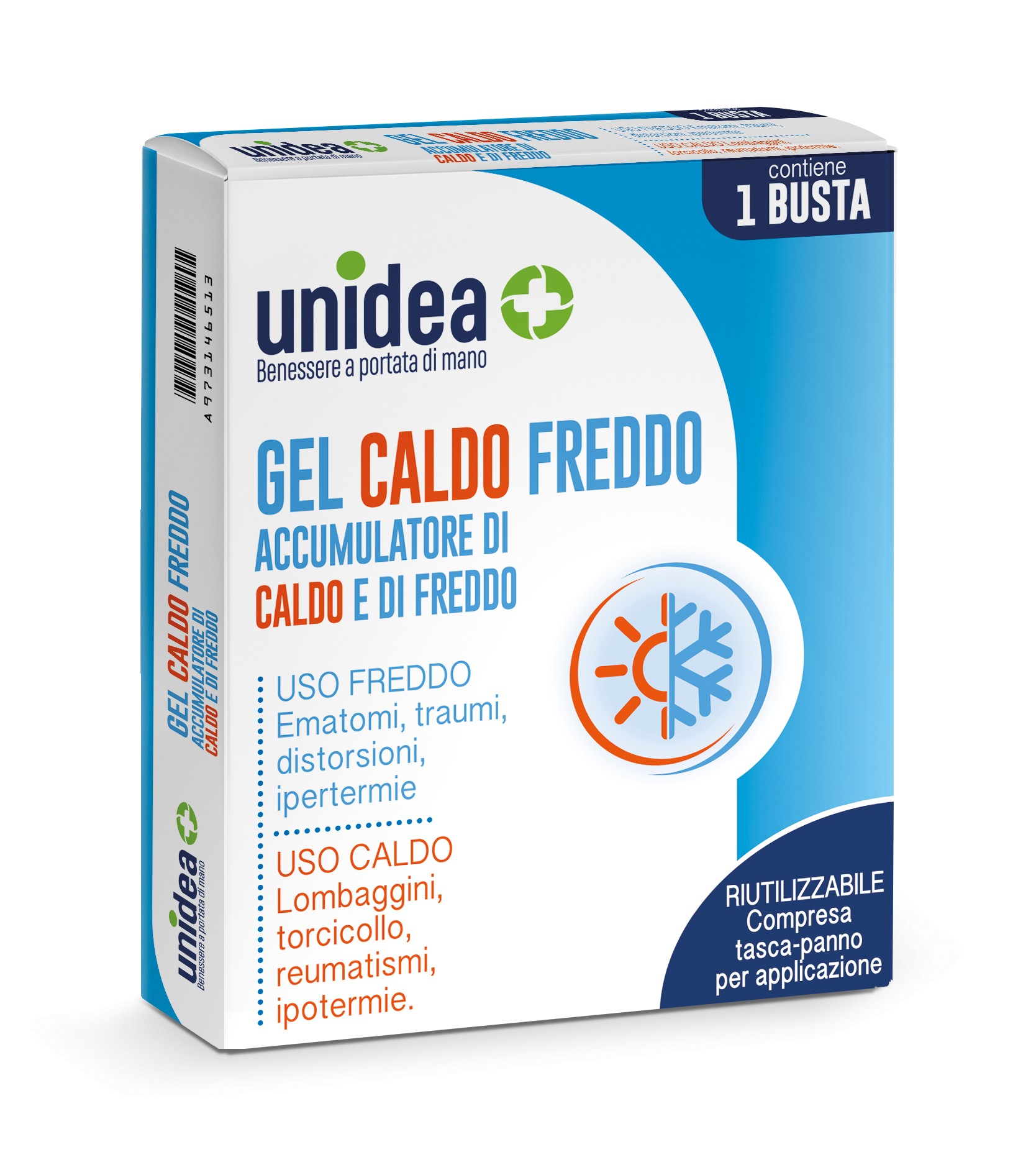 Image of GEL CALDO FREDDO unidea 1 Busta
