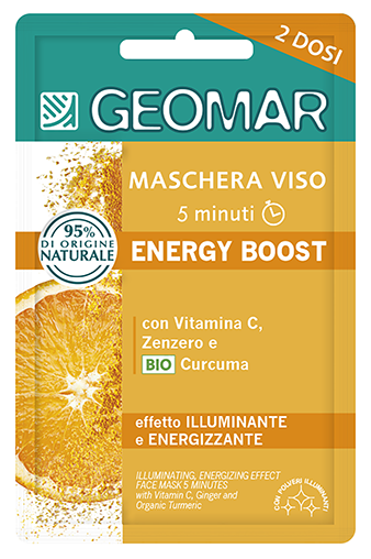 

Maschera Viso Energy Boost GEOMAR 15ml