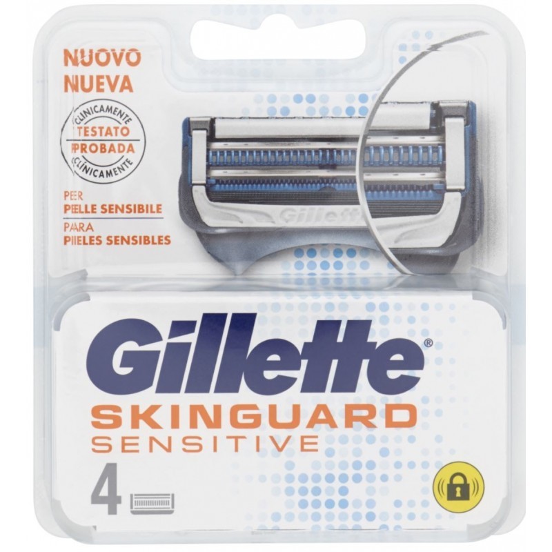 Image of SkinGuard Sensitive GILLETTE 4 Lamette033