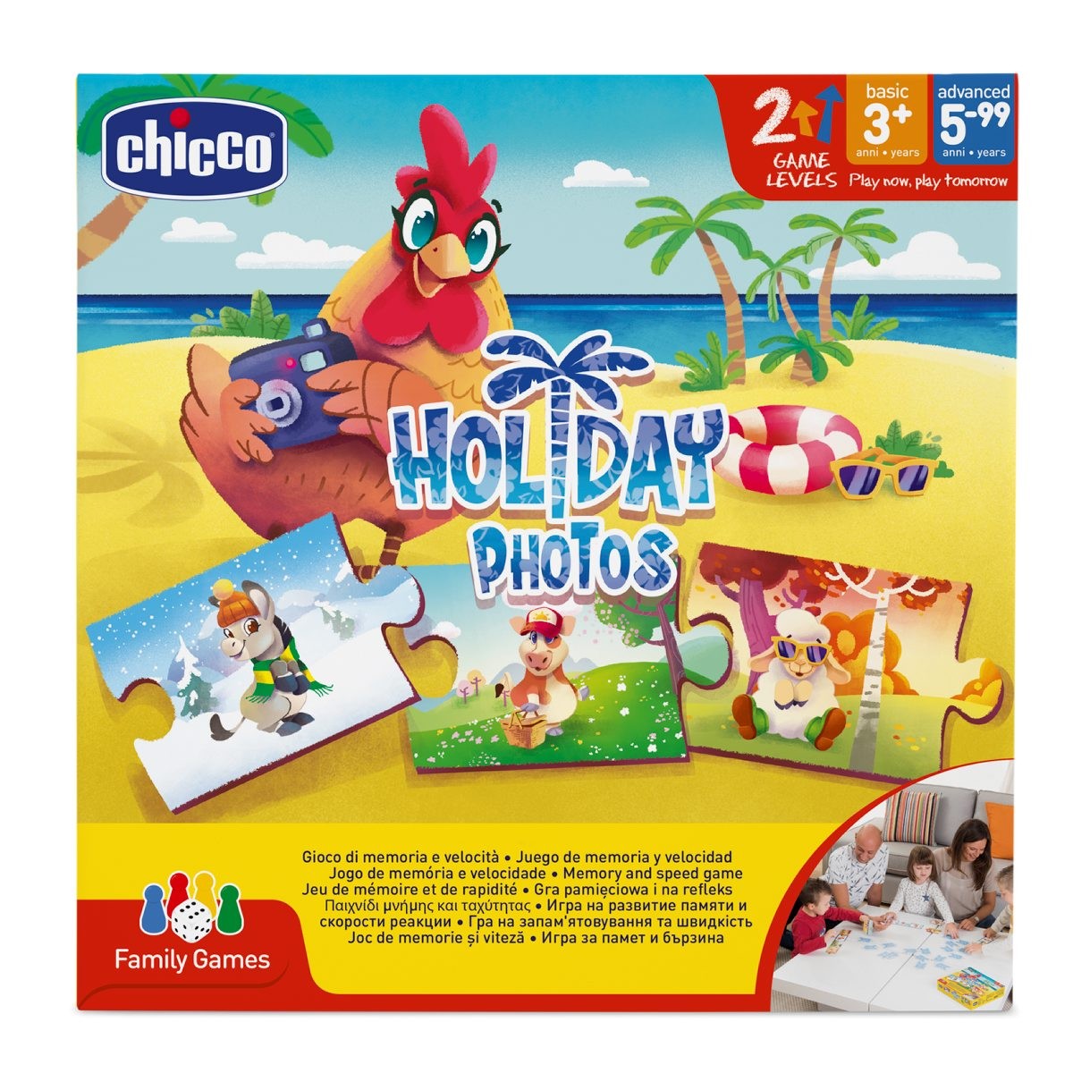 Holidays Photo Family Games CHICCO 3A+