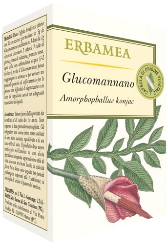 

Glucomannano Erbamea 50 Capsule Vegetali