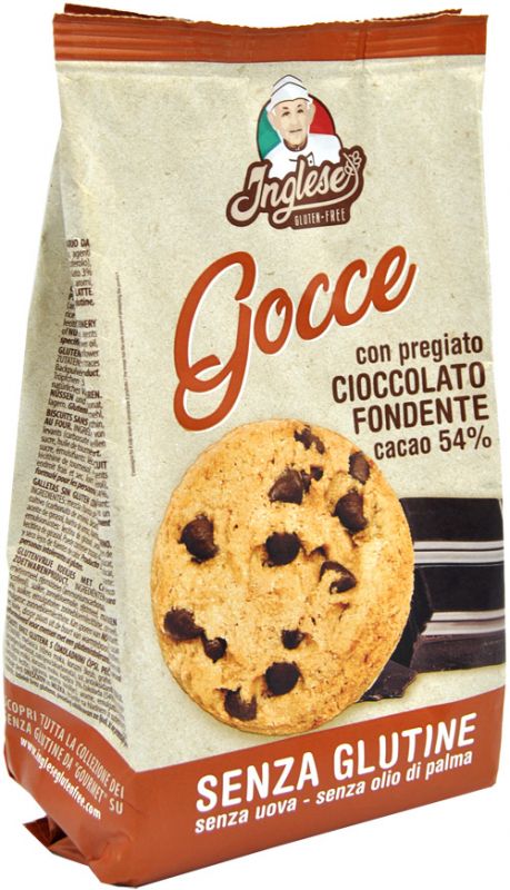 Image of Gocce Con Cioccolato Fondente Inglese 300g
