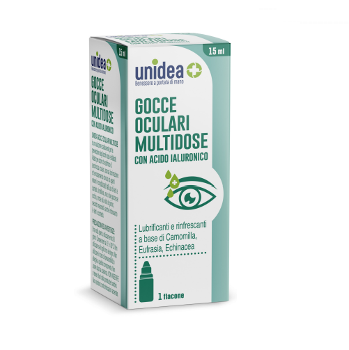 

GOCCE OCULARI MULTIDOSE unidea 15ml