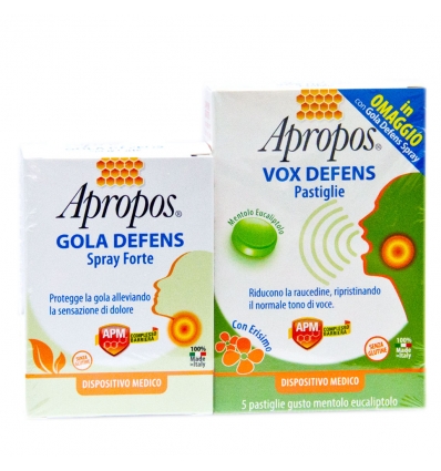 

Gola Defence + Vox Defence Apropos 20ml+5 Pezzi