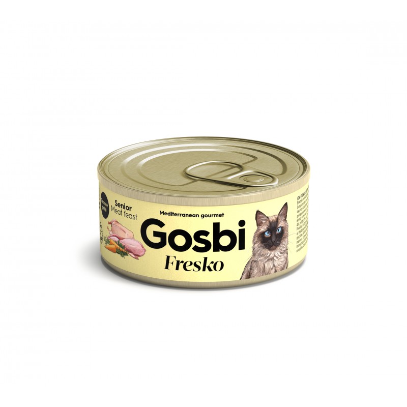 Image of Gosbi Fresko Senior Carni Miste GOSBI PetFood 70g033