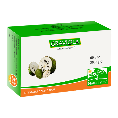 Image of Graviola Naturincas 60 Compresse033