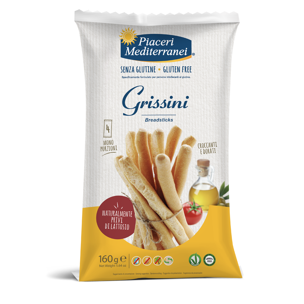 

Grissini Piaceri Mediterranei 160g