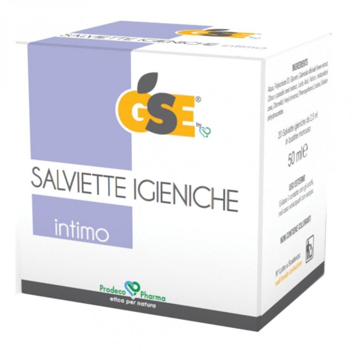 

GSE SALVIETTE IGIENICHE Prodeco Pharma 20 Bustine