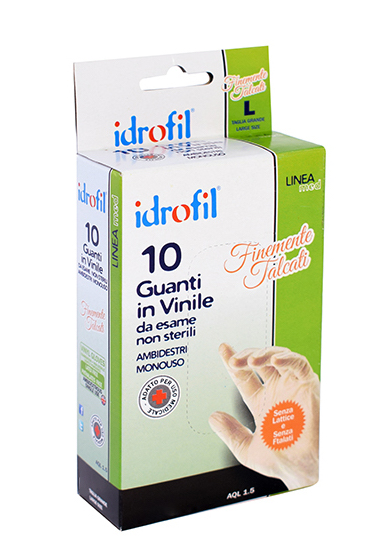 

Guanti In Vinile Idrofil Misura S 10 Pezzi