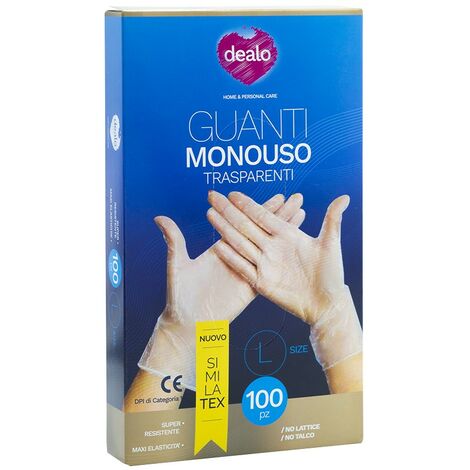 

Guanti Monouso Similattex L Dealo 100 Pezzi