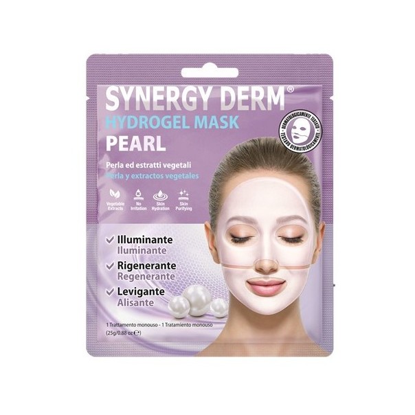 Image of Hydrogel Mask Pearl Synergy Derm 25g