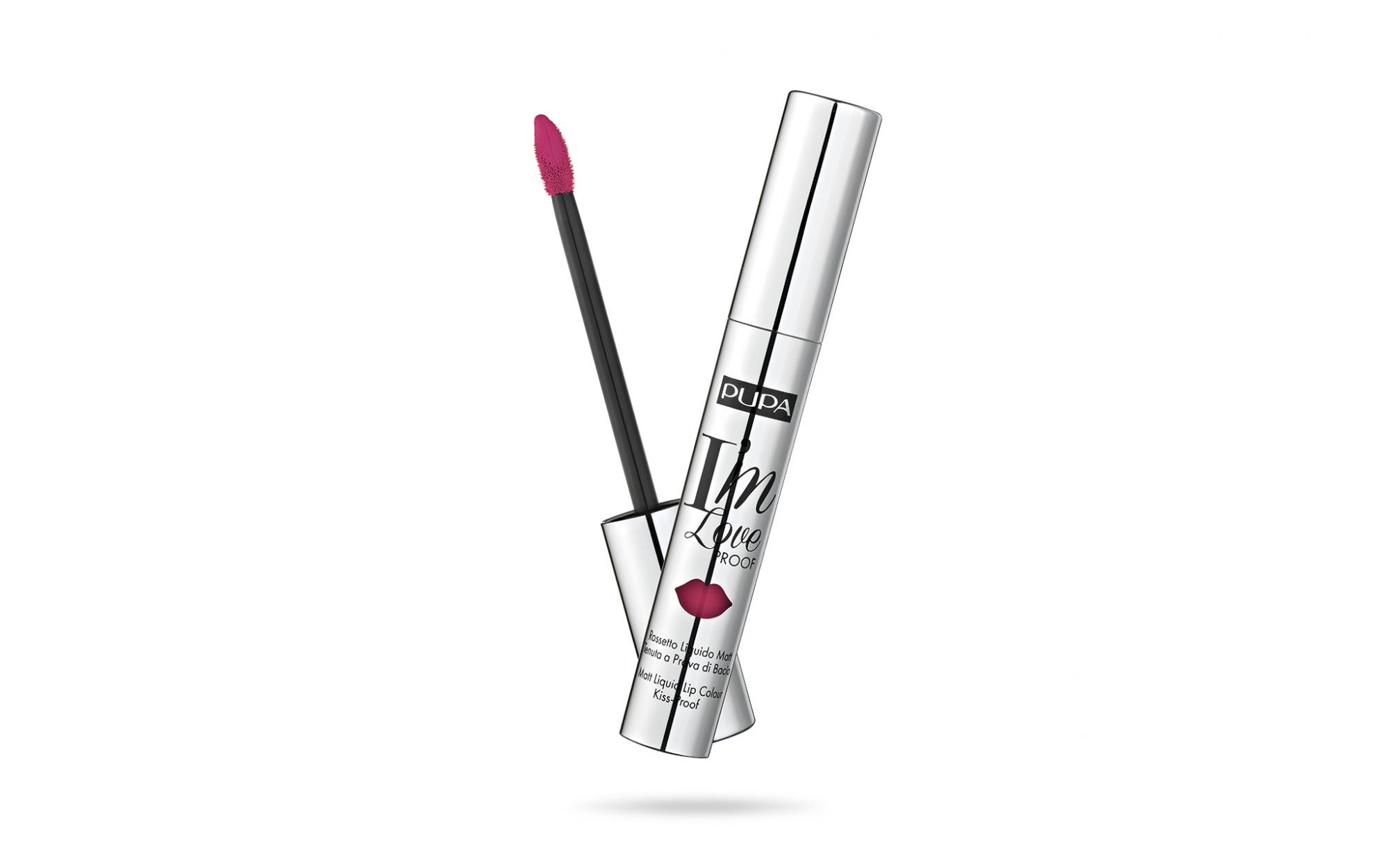 Image of I&#39;M LOVEPROOF 008 Flamingo Fuchsia PUPA Milano 1 Rossetto033