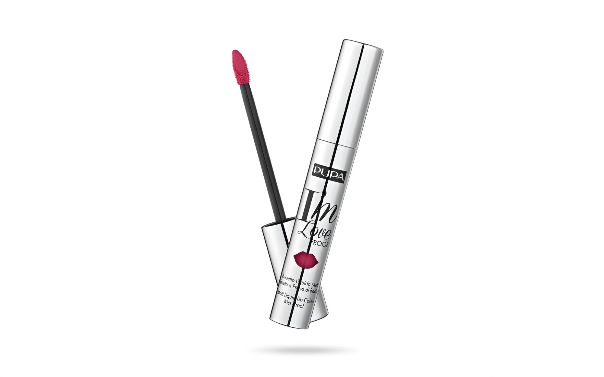 

I'M LOVEPROOF 011 Kiss Me Red PUPA Milano 1 Rossetto