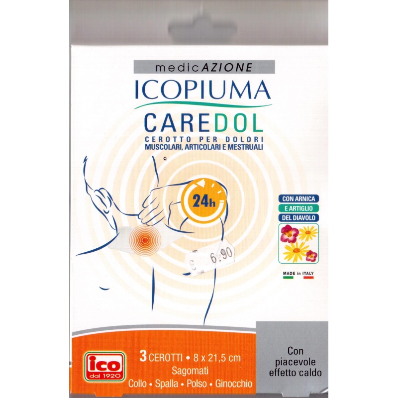 Image of ICOPIUMA CAREDOL Collo/Spalla 3 Cerotti 8X21,5cm