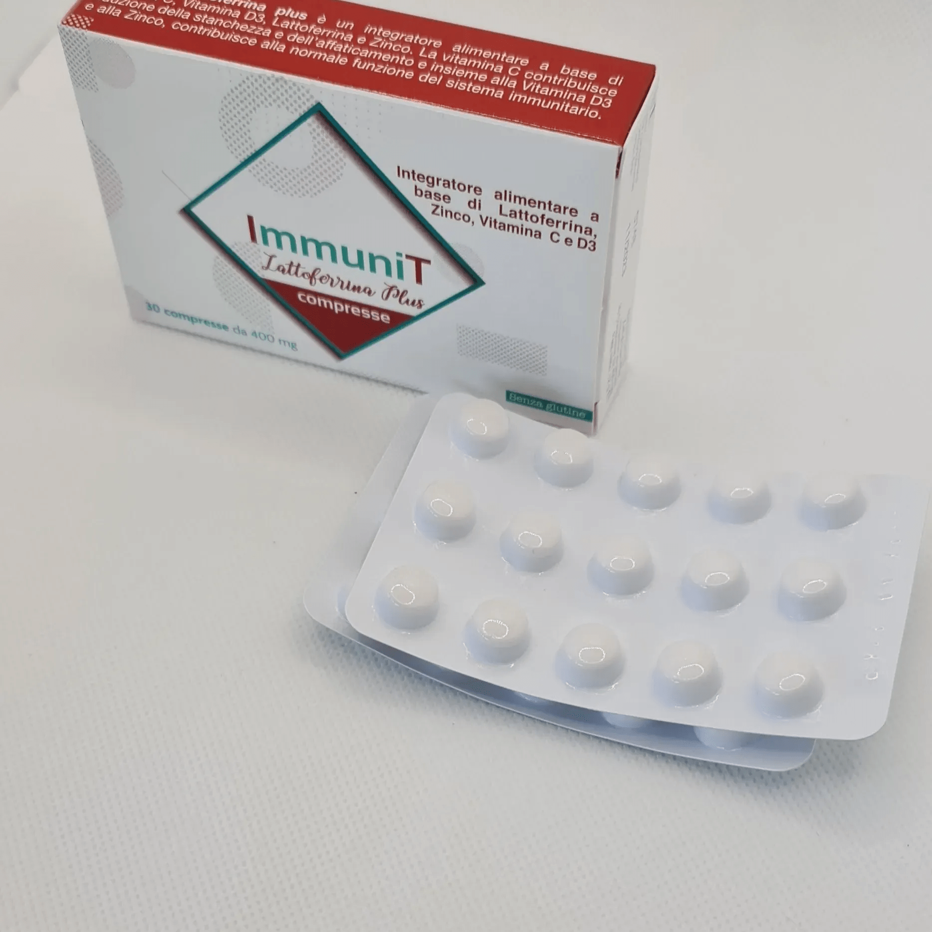 Image of ImmuniT Lattoferrina Plus Phyto Activa 30 Compresse033