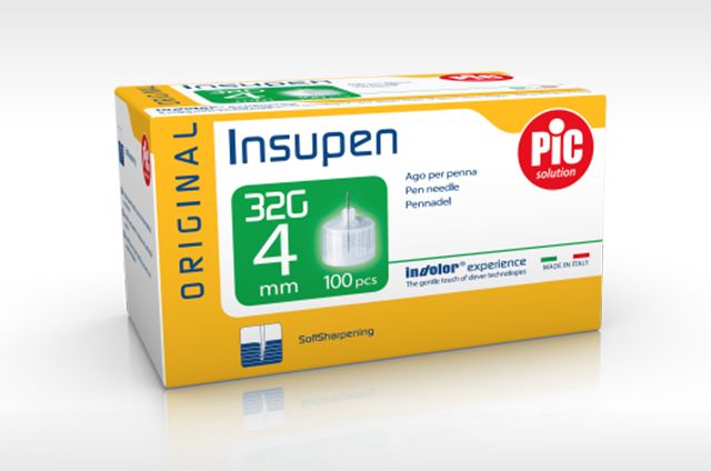 

Insupen Original Ago Penna G31 8mm PIC Solution 100 Pezzi