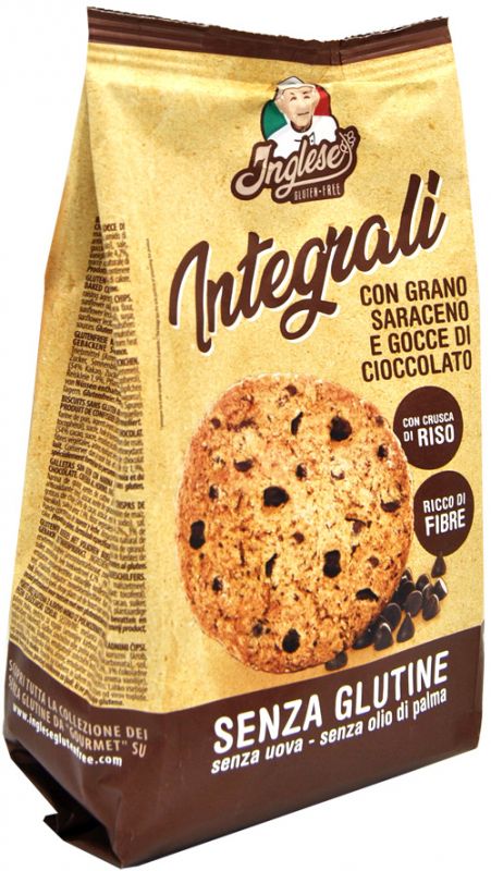 Image of Integrali Con Grano Saraceno E Gocce Di Cioccolato Inglese 300g