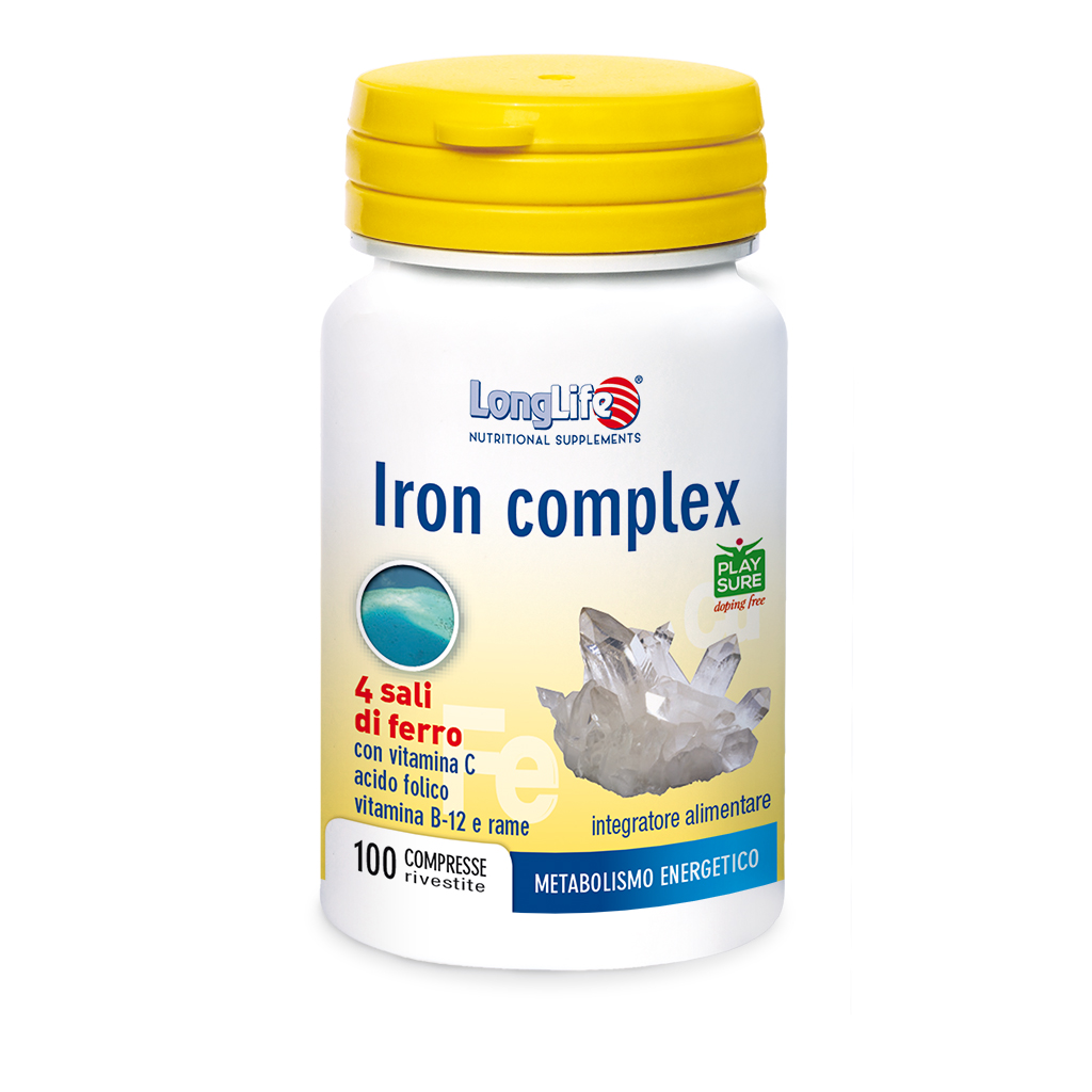 

Iron Complex LongLife 100 Compresse Rivestite