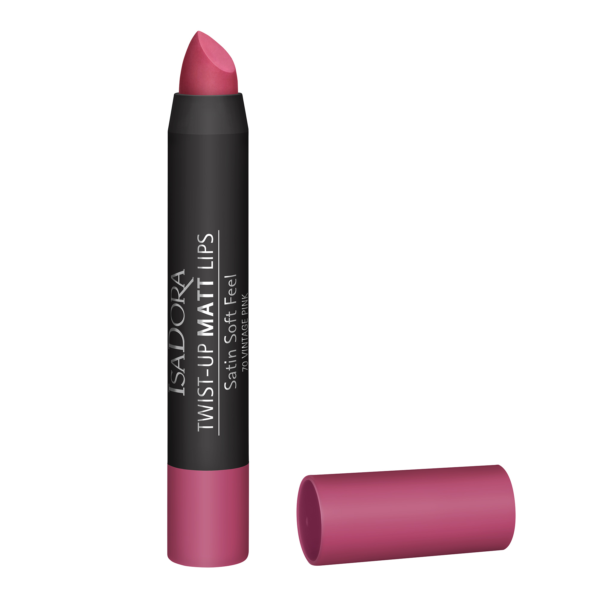 Image of IsaDora Twist-Up Matt Lips 70 Vintage Rosa033