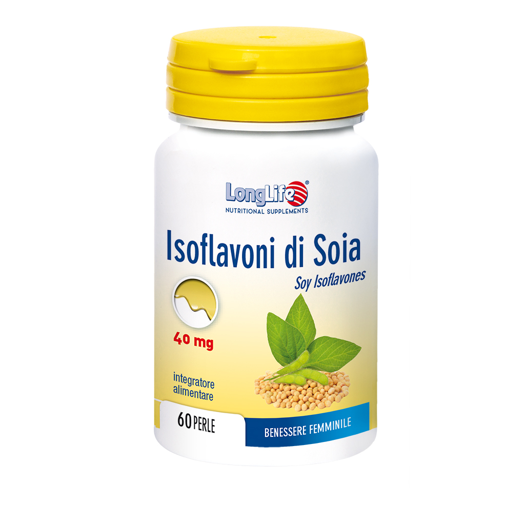 Image of Isoflavoni Di Soia 40mg LongLife 60 Perle033