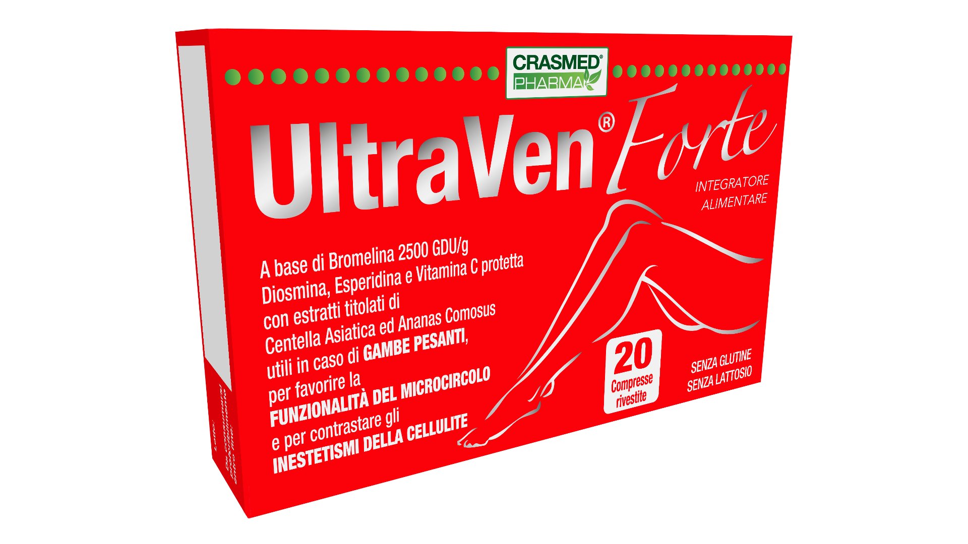 Image of UltraVen Forte Crasmed Pharma 20 Compresse033