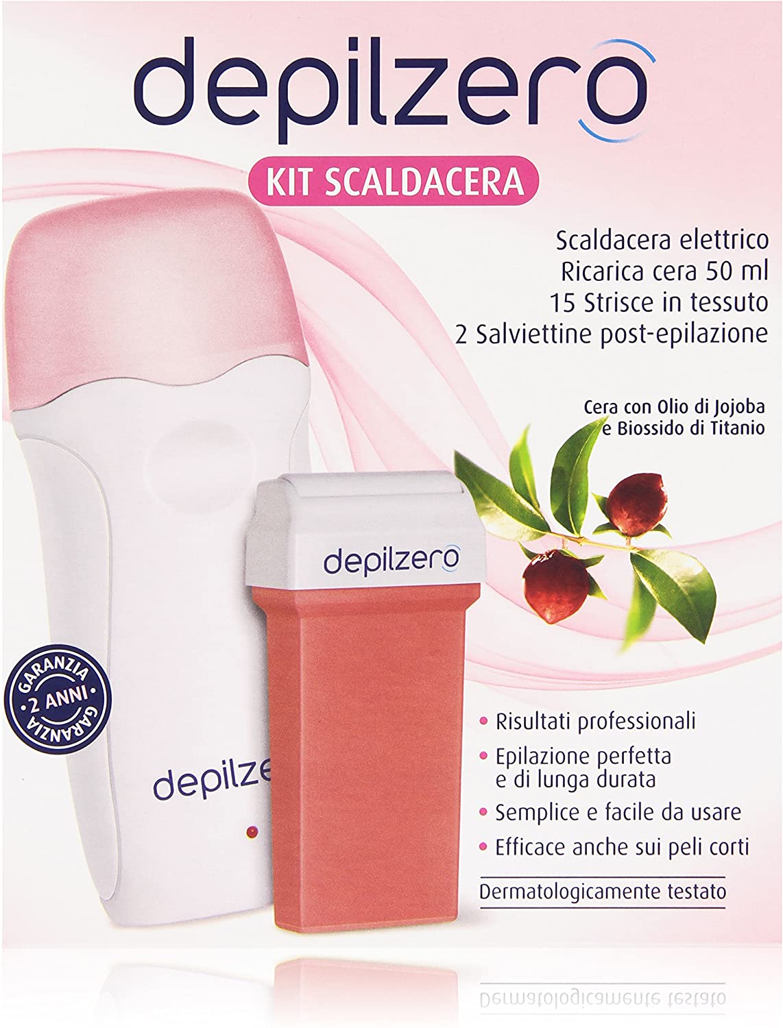 

Kit Scaldacera Depilzero + Ricarica