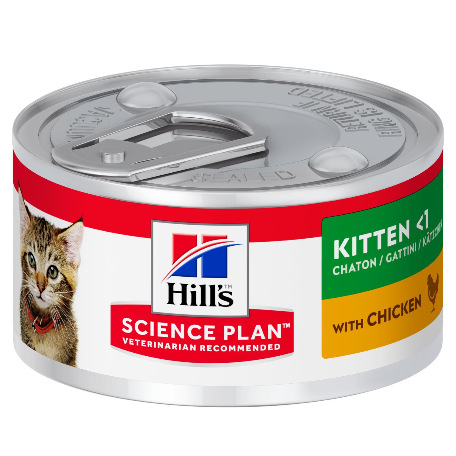 Image of Kitten Pollo Scince Plan Hill&#39;s 82g