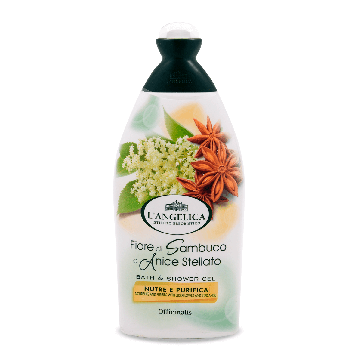 Image of Bagnoschiuma Fiore Di Sambuco E Anice Stellato L&#39;ANGELICA 500ml033