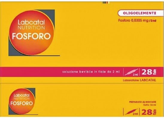 Image of Labcatal Nutrition Fosforo Laboratoire Labcatal 28 Fiale033