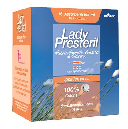 

Lady Presteril Mini Corman 16 Pezzi