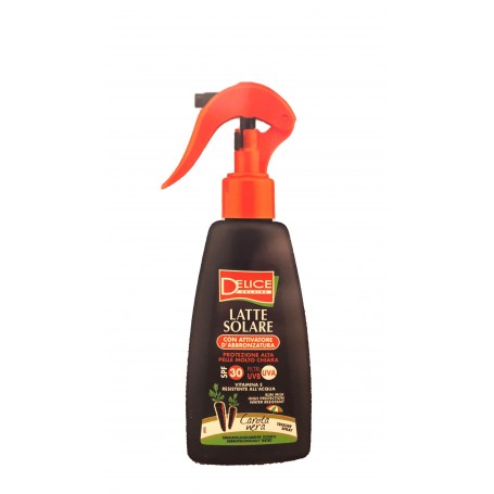 

Latte Solare Spray Carota Nera SPF30 DELICE Solaire 200ml