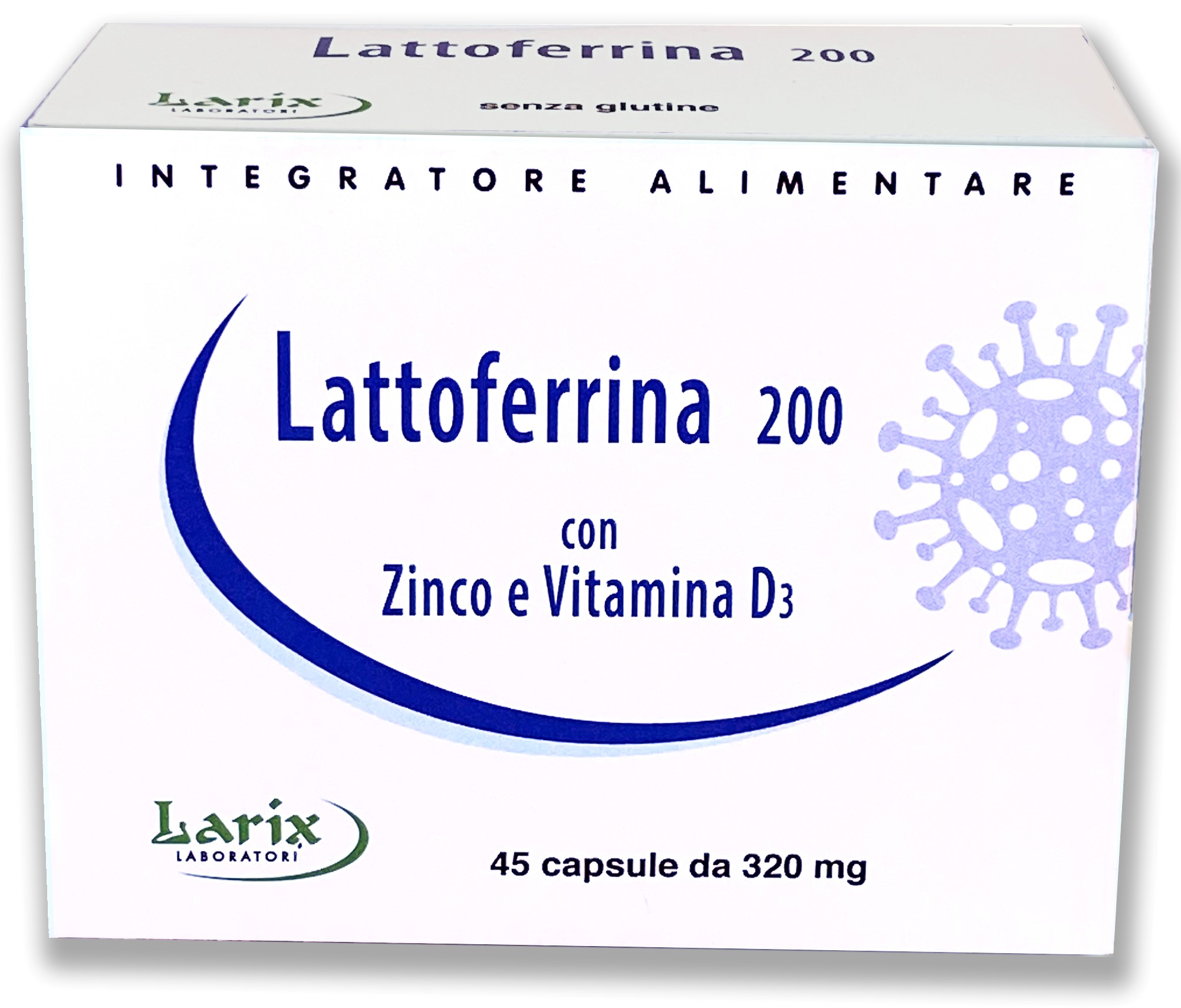 

Lattoferrina 200 Larix Laboratori 45 Capsule