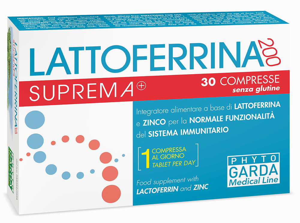 

Lattoferrina 200 Suprema Phyto Garda 30 Compresse