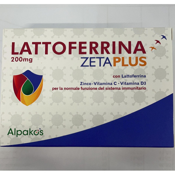 Image of LATTOFERRINA 200mg ZETA PLUS Alpakos 20 Compresse033