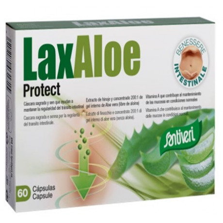 Image of LaxAloe Protect Santiveri 60 Capsule Vegetali