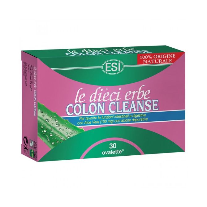 

Le Dieci Erbe Colon Cleanse Esi 30 Ovalette