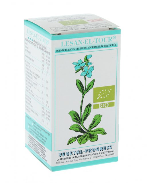 Image of Lesan-El-Tour Olio Di Boragine Vegetal Progress 50 Capsule033