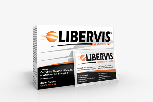 

Libervis® Energy ShedirPharma® Gusto Arancia 20 Bustine