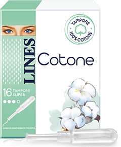 

Lines Cotone 16 Tamponi Super