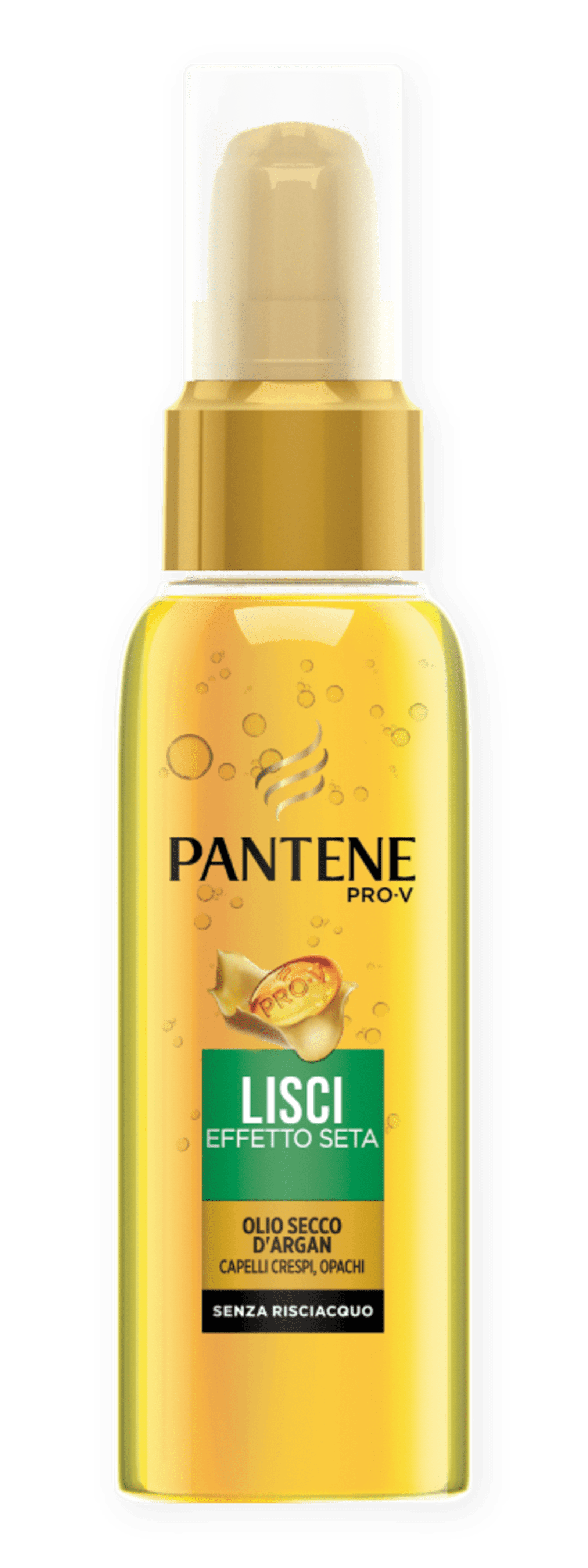 

Lisci Effetto Seta Olio Secco D'Argan PANTENE PRO-V 100ml