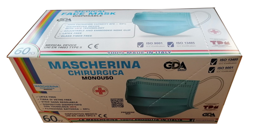 Image of Mascherina Chirurgica GDA Big Box 60 Pezzi