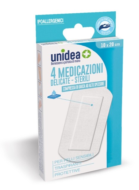 Image of MEDICAZIONI DELICATE STERILI unidea 10x20cm 4 Medicazioni033