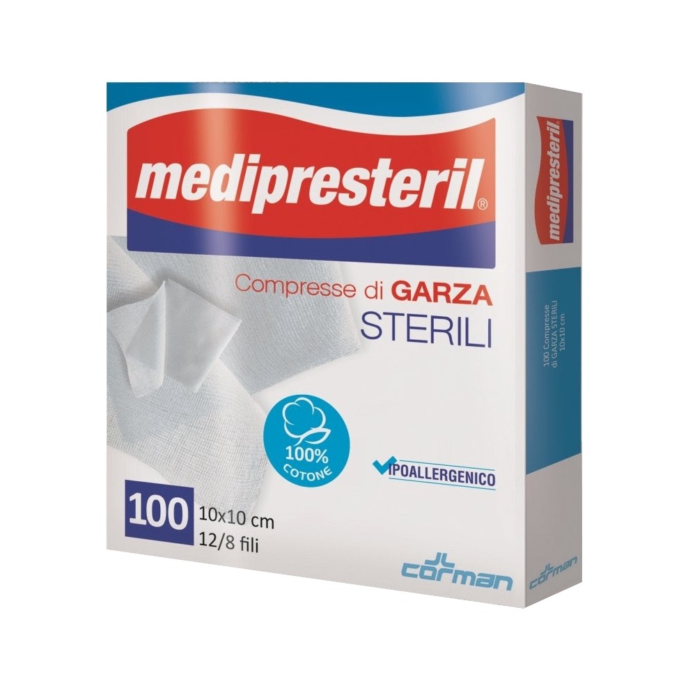 

MediPresteril Sterili Corman 100 Pezzi