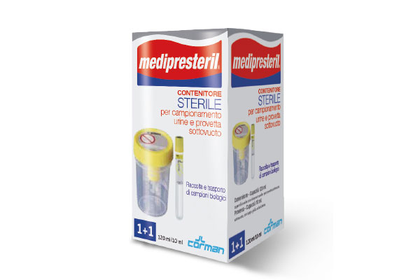 

Medipresteril Urine Corman 1+1 Pezzo