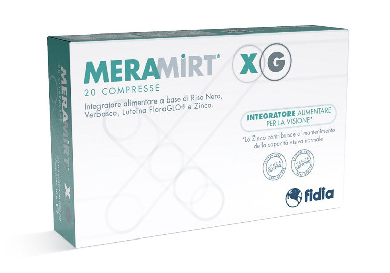 

MERAMIRT® XG Fidia 20 Compresse